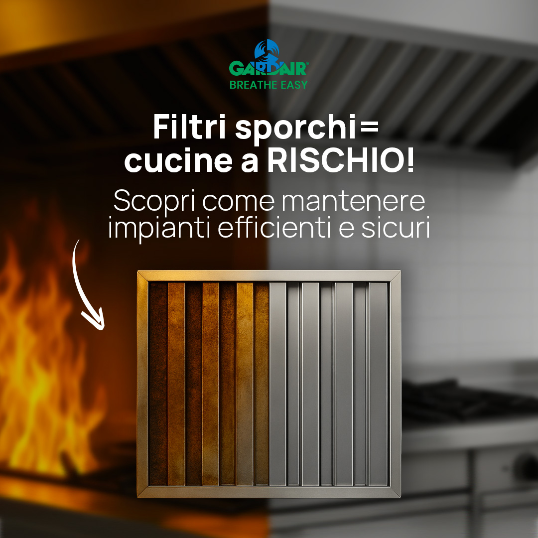 La manutenzione dei filtri nelle cucine professionali: Sicurezza, Efficienza e Prevenzione Incendi