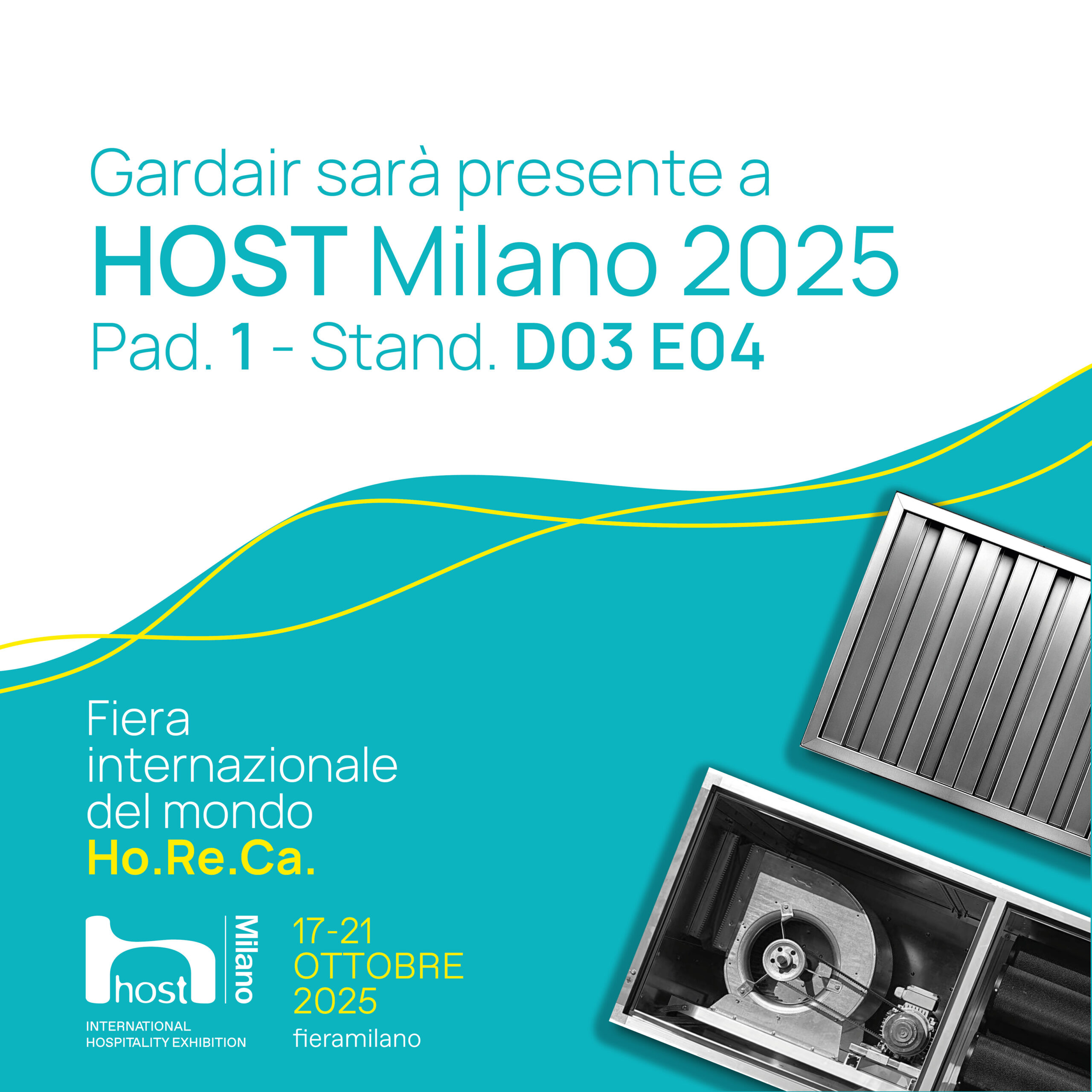 GARDAIR sarà presente a HostMilano 2025