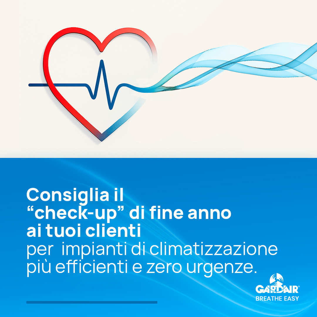 Impianti di climatizzazione 📌 CHECK-UP di fine anno